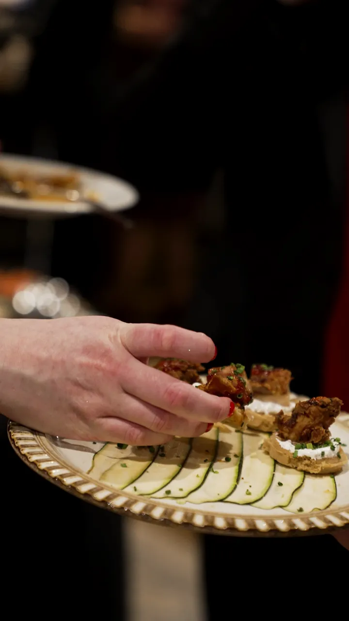 A gala evening in the grand ballroom at TillingHouse in Eatontown, New Jersey
